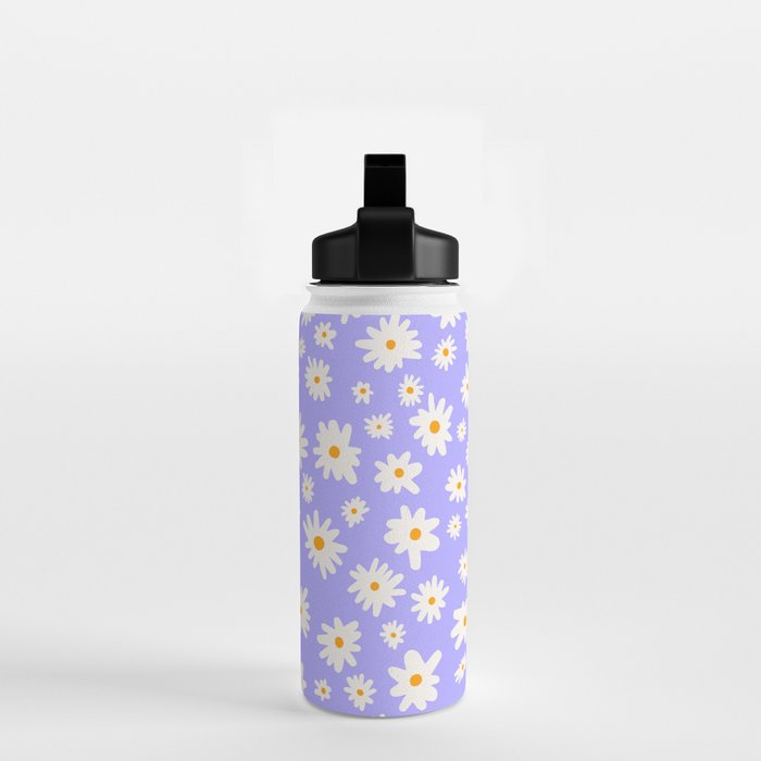 Daisy Pattern Water Bottle Gallery Image 2