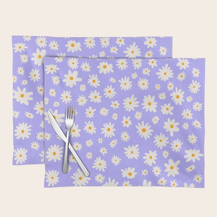Daisy Pattern Placemat Gallery Image 1