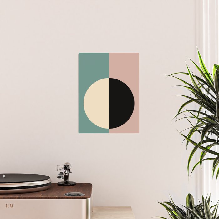Color Block Abstract XIX Poster Gallery Image 2