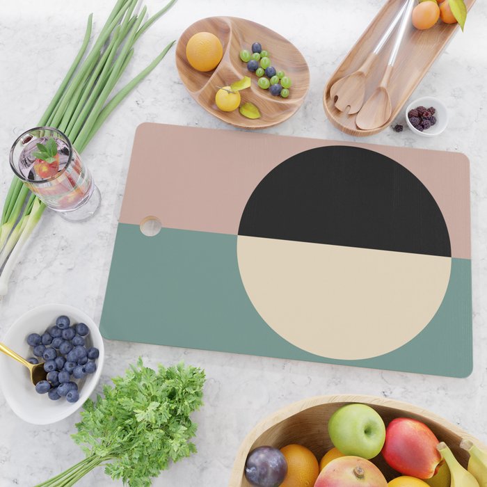 Color Block Abstract XIX Cutting Board Gallery Image 2