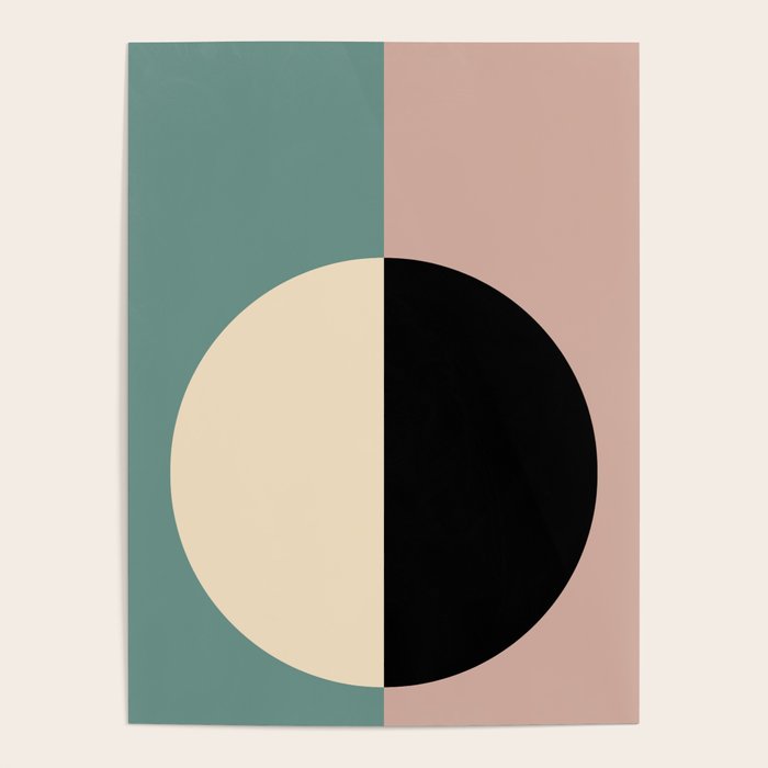 Color Block Abstract XIX Poster Gallery Image 1