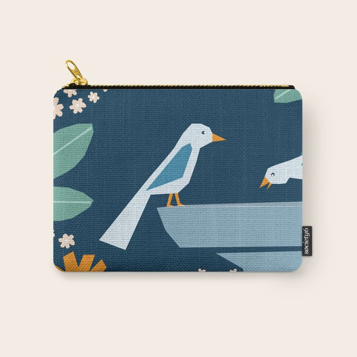 Bird bath  Carry All Pouch Gallery Image 1