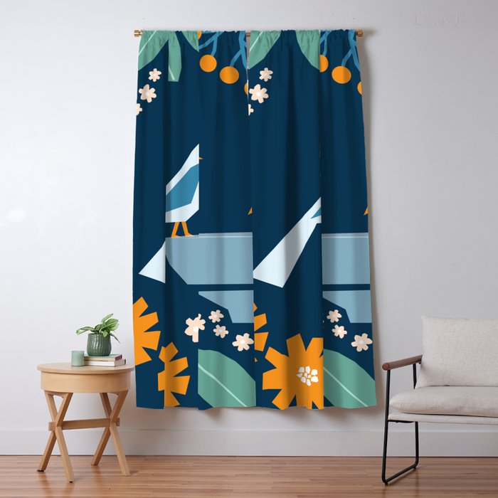 Bird bath  Window Curtain Gallery Image 5