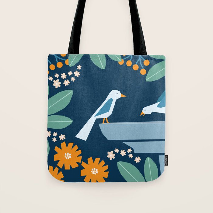 Bird bath  Tote Bag Gallery Image 1
