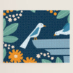 Bird bath  Jigsaw Puzzle Gallery Image 1