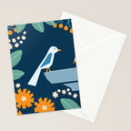 Bird bath  Stationery Card Gallery Image 2