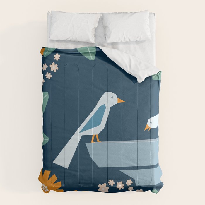 Bird bath  Comforter Gallery Image 6