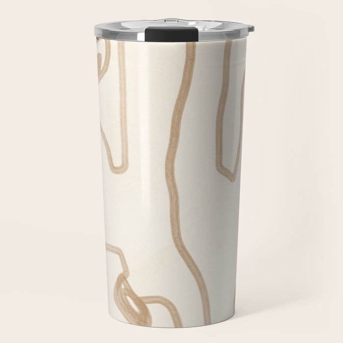 Abstract Loose Line 1 Travel Mug Gallery Image 1