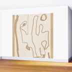Abstract Loose Line 1 Wall Mural Gallery Image 2