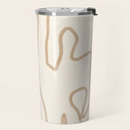 Abstract Loose Line 1 Travel Mug Gallery Image 2