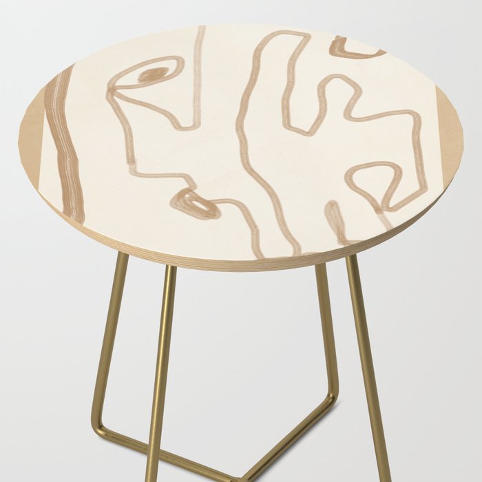 Abstract Loose Line 1 Side Table Gallery Image 2