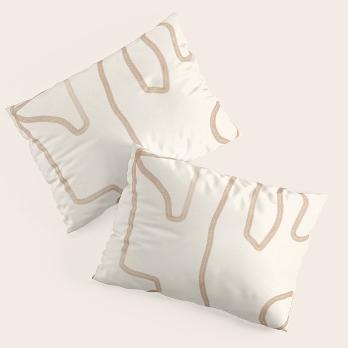 Abstract Loose Line 1 Pillow Sham Gallery Image 1