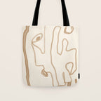 Abstract Loose Line 1 Tote Bag Gallery Image 1