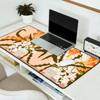 Matisse Flower Vase modern Illustration earthy colors Desk Mat Gallery Image 2