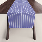 Art Deco Arch Pattern XXI Very Peri Table Runner Gallery Image 1