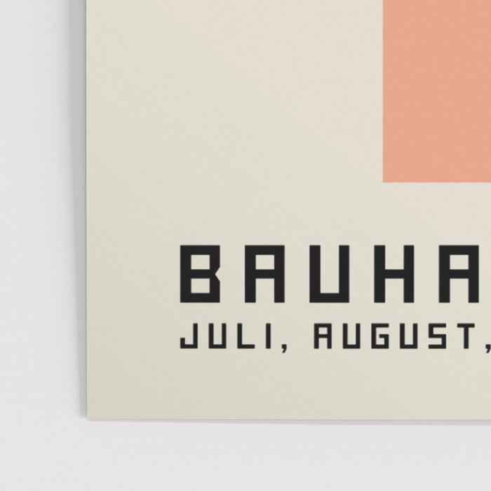 Bauhaus poster 1923 Juli. Poster Gallery Image 3