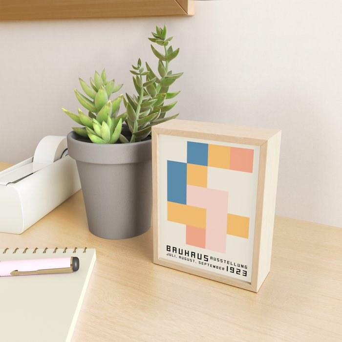 Bauhaus poster 1923 Juli. Mini Art Print Gallery Image 2