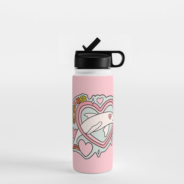 Cancer Zodiac Dolphin Water Bottle Gallery Image 1