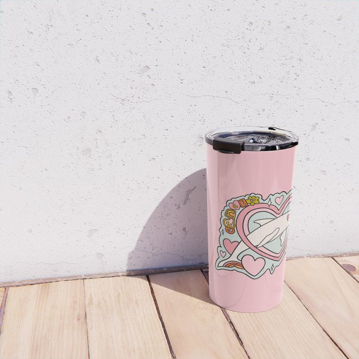 Cancer Zodiac Dolphin Travel Mug Gallery Image 4