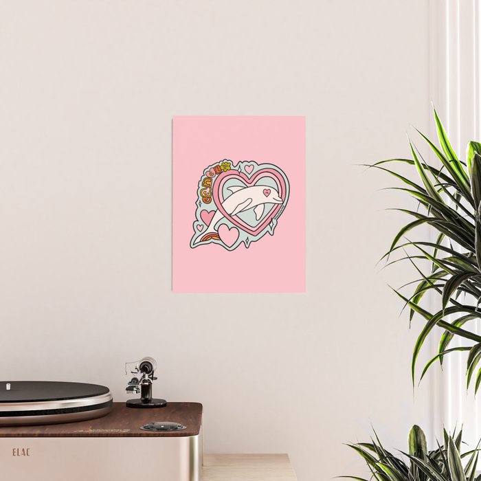 Cancer Zodiac Dolphin Poster Gallery Image 2