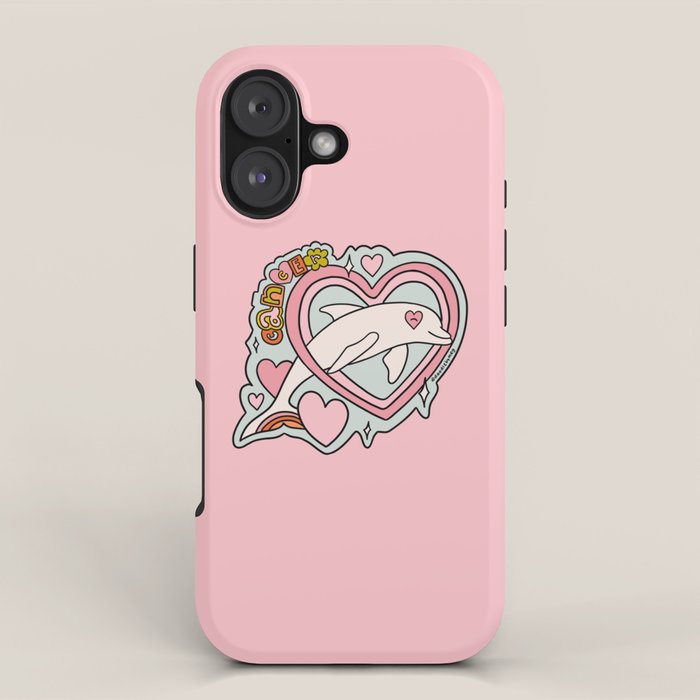 Cancer Zodiac Dolphin iPhone Case Gallery Image 1