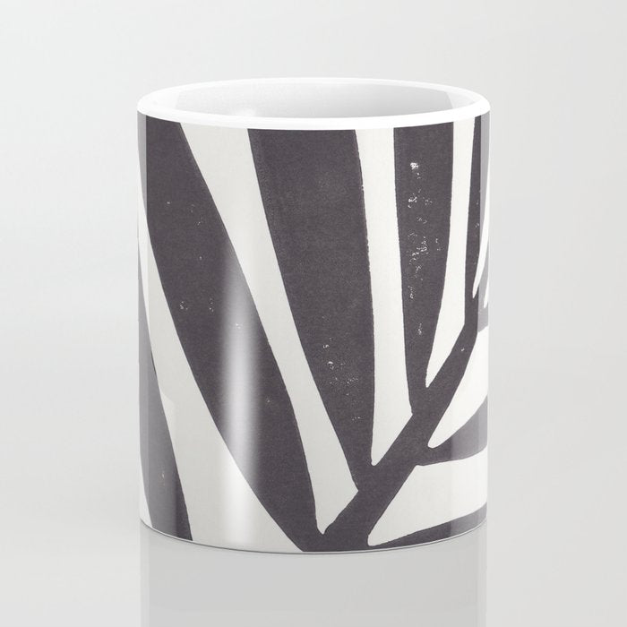 Linocut Branch #2 Coffee Mug Gallery Image 4