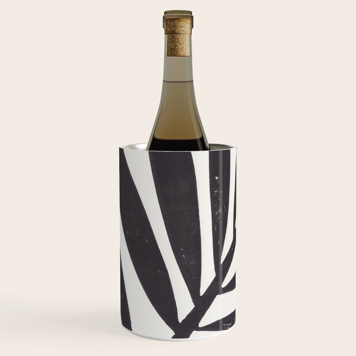Linocut Branch #2 Wine Chiller Gallery Image 1
