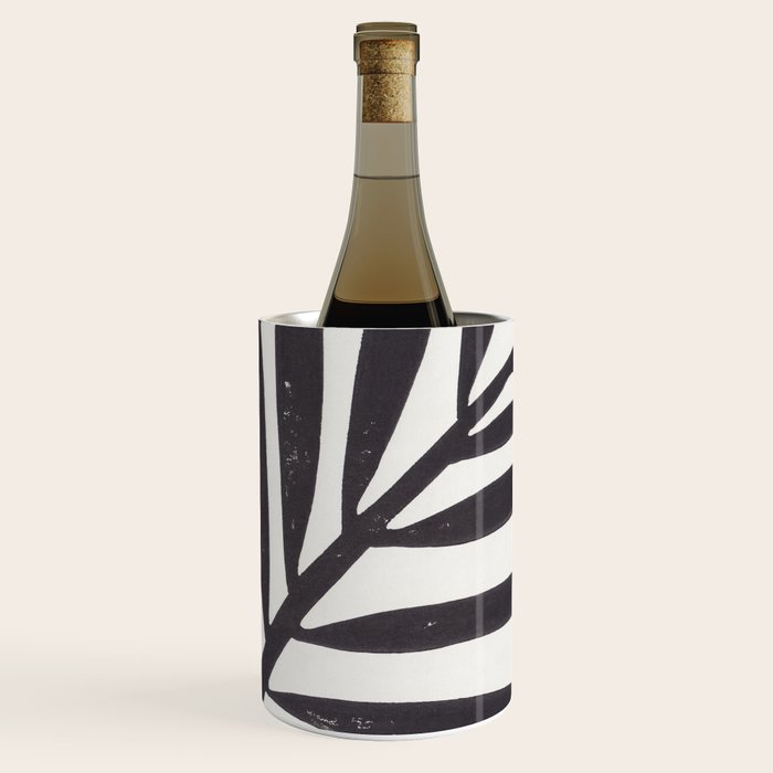 Linocut Branch #2 Wine Chiller Gallery Image 3