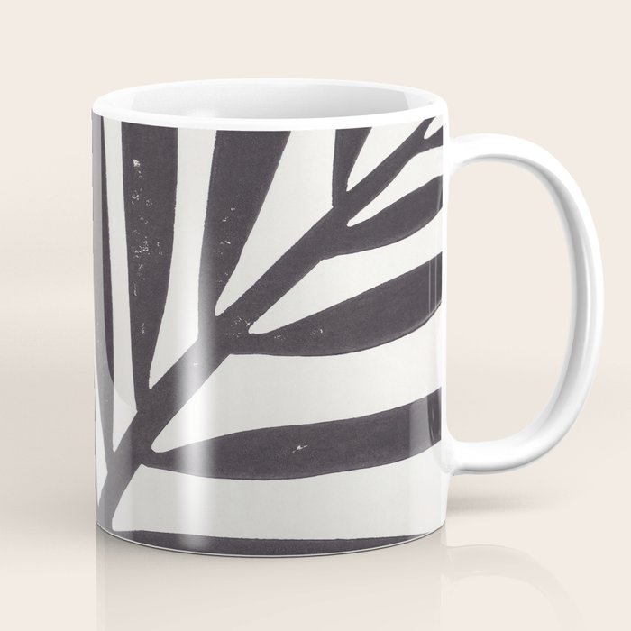 Linocut Branch #2 Coffee Mug Gallery Image 1
