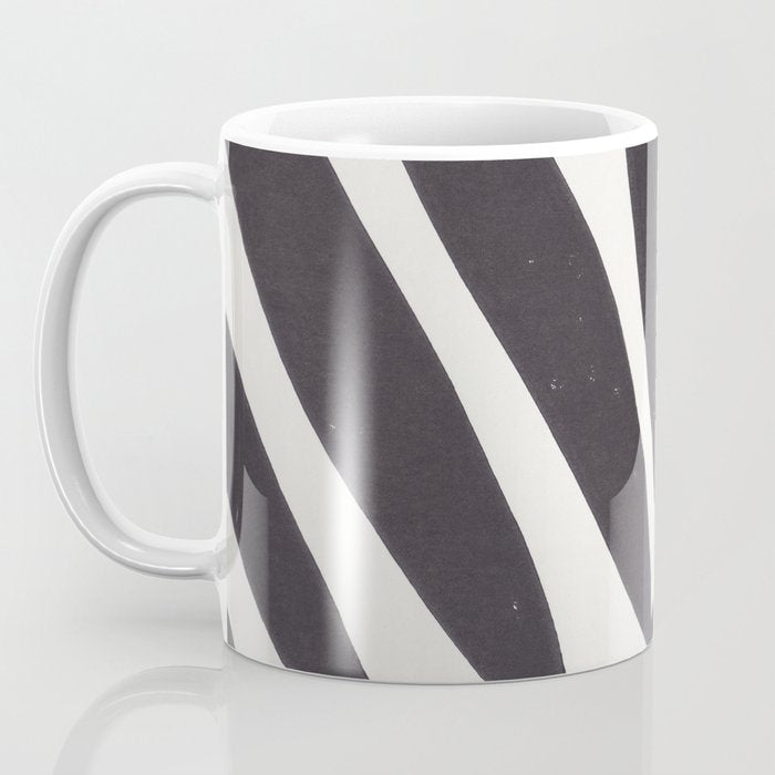 Linocut Branch #2 Coffee Mug Gallery Image 3