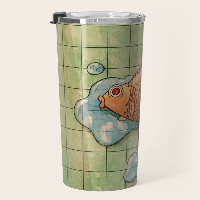 Watercolor #2 Travel Mug Gallery Image 3