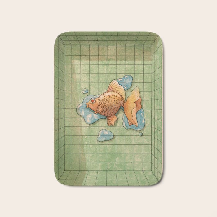 Watercolor #2 Bath Mat Gallery Image 1