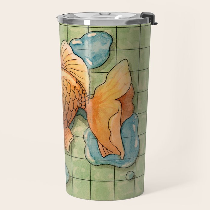 Watercolor #2 Travel Mug Gallery Image 2