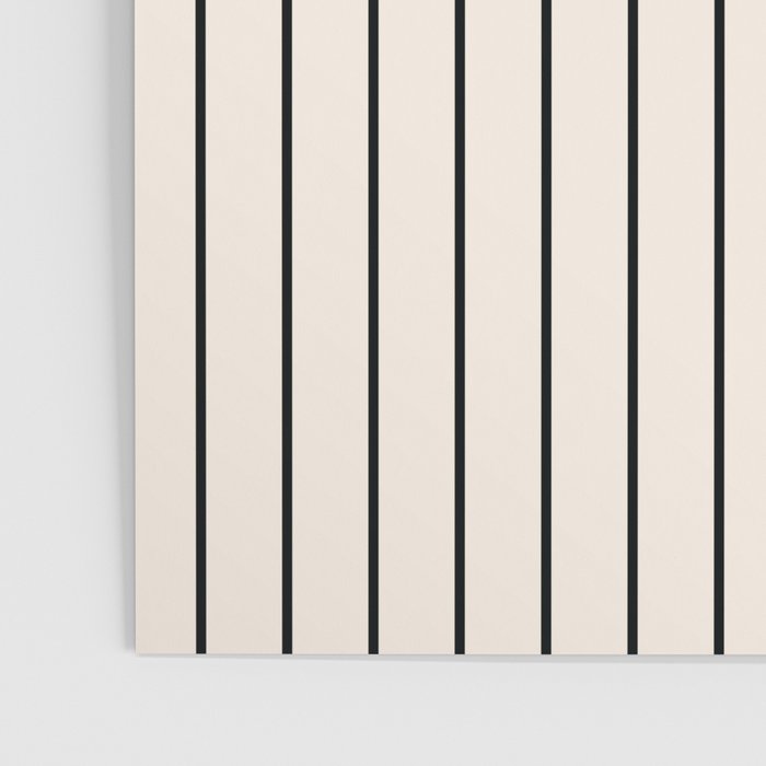 Geometric Lines in Black and Beige 14 (Rainbow and Sun Abstraction) Poster Gallery Image 3