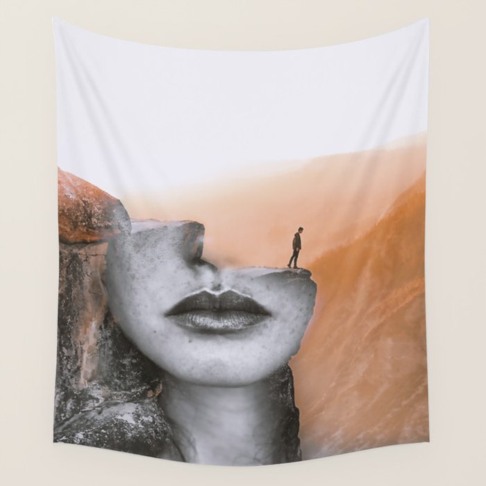 Cliff Wall Tapestry Gallery Image 1