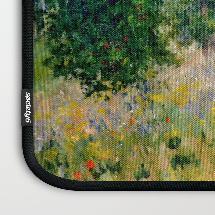 Poppy Fields near Argenteuil by Claude Monet Laptop Sleeve Gallery Image 3