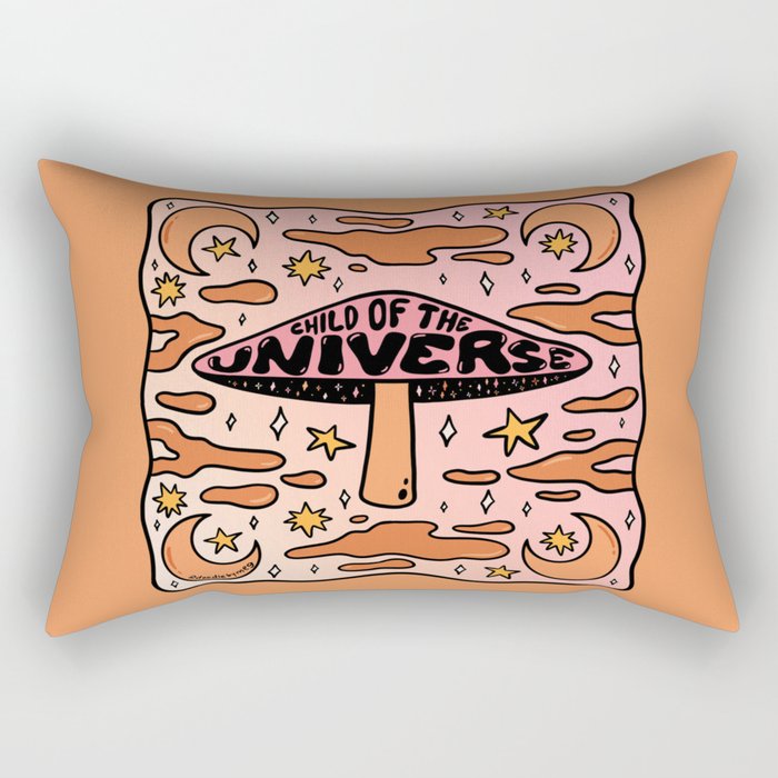 Child of the Universe Rectangular Pillow Gallery Image 1