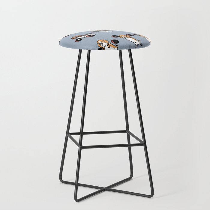 Olympic Lifting Beagles Stool Gallery Image 1