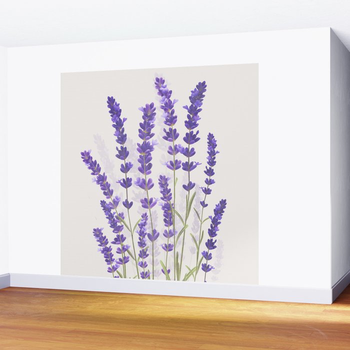 Lavender II Wall Mural Gallery Image 2