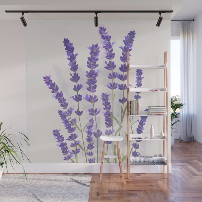 Lavender II Wall Mural Gallery Image 1