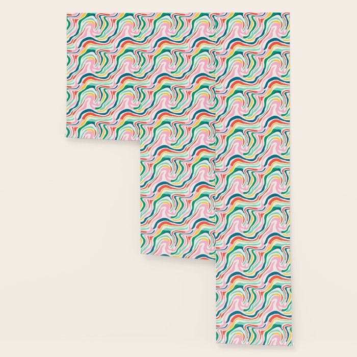 Colorful abstract stripe line art pattern Wallpaper Gallery Image 3