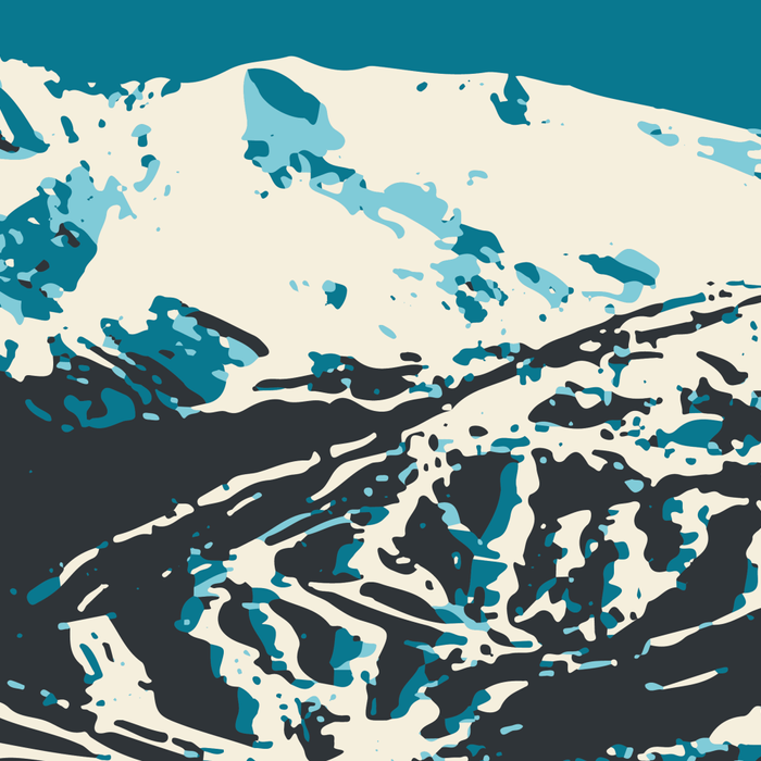 Breckenridge Vintage Ski Poster Coffee Mug Gallery Image 2