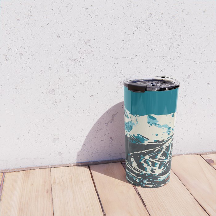 Breckenridge Vintage Ski Poster Travel Mug Gallery Image 4