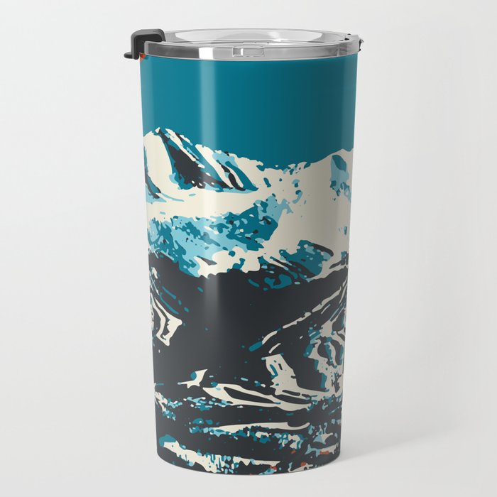 Breckenridge Vintage Ski Poster Travel Mug Gallery Image 3