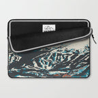 Breckenridge Vintage Ski Poster Laptop Sleeve Gallery Image 2