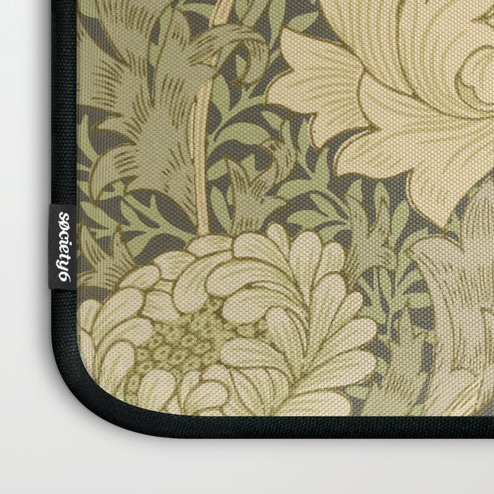 Chrysanthemum by William Morris 1877 Antique Vintage Victorian Jugendstil Art Nouveau Retro Pattern Laptop Sleeve Gallery Image 3