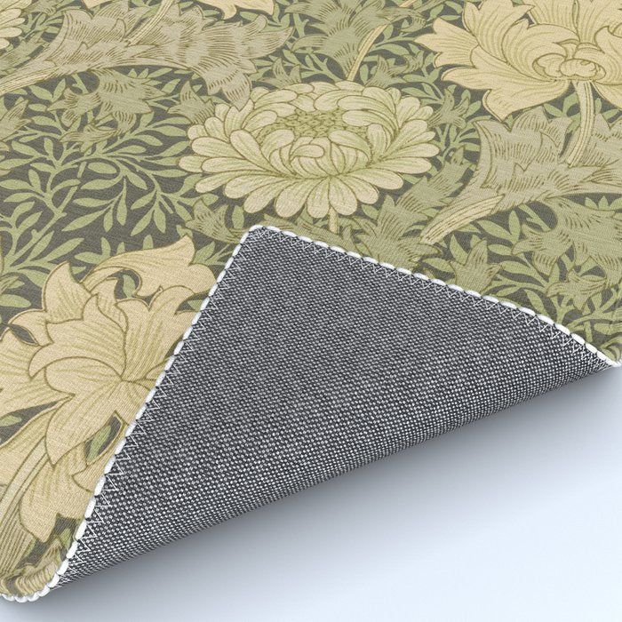 Chrysanthemum by William Morris 1877 Antique Vintage Victorian Jugendstil Art Nouveau Retro Pattern Rug Gallery Image 4