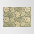 Chrysanthemum by William Morris 1877 Antique Vintage Victorian Jugendstil Art Nouveau Retro Pattern Rug Gallery Image 2
