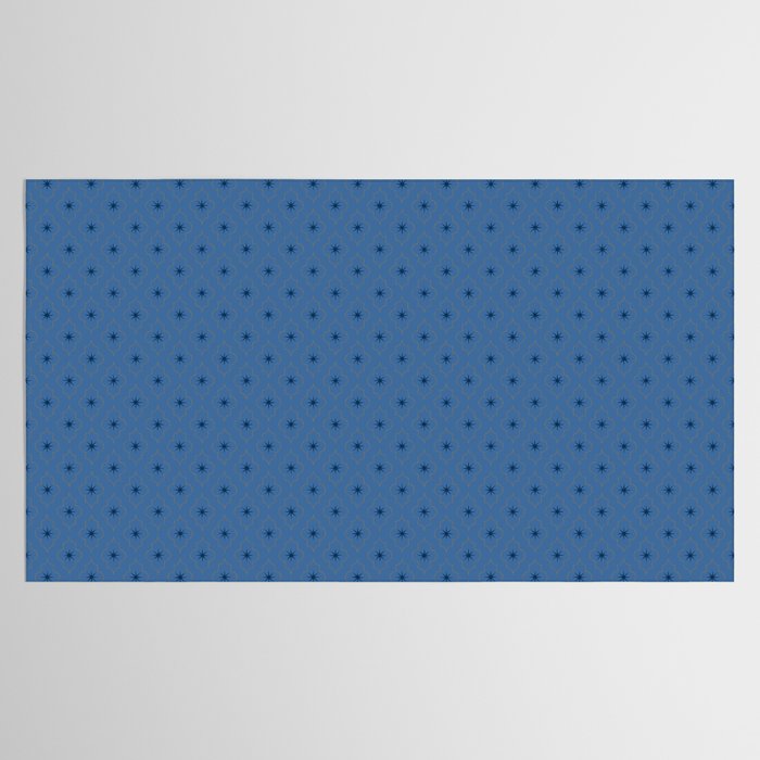 Midnight Moorish Tiles Tablecloth Gallery Image 2