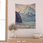 At Prayer at Dayai Shore Wall Tapestry Gallery Image 2